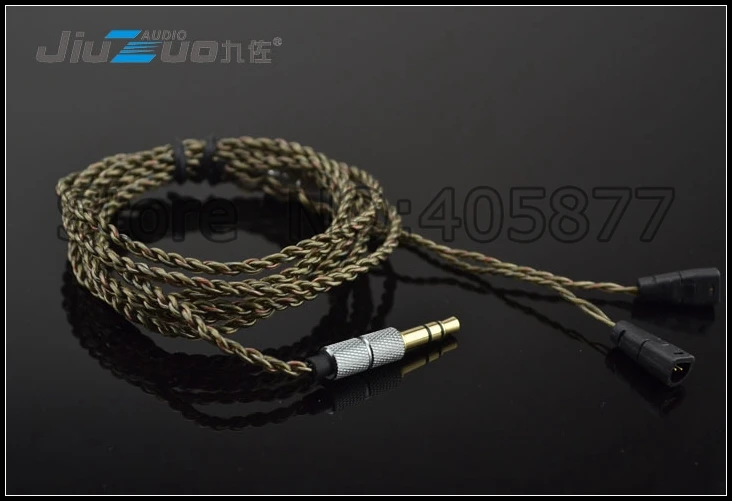 Обновленный сменный аудиокабель с посеребренным покрытием UE IE80 обновленный