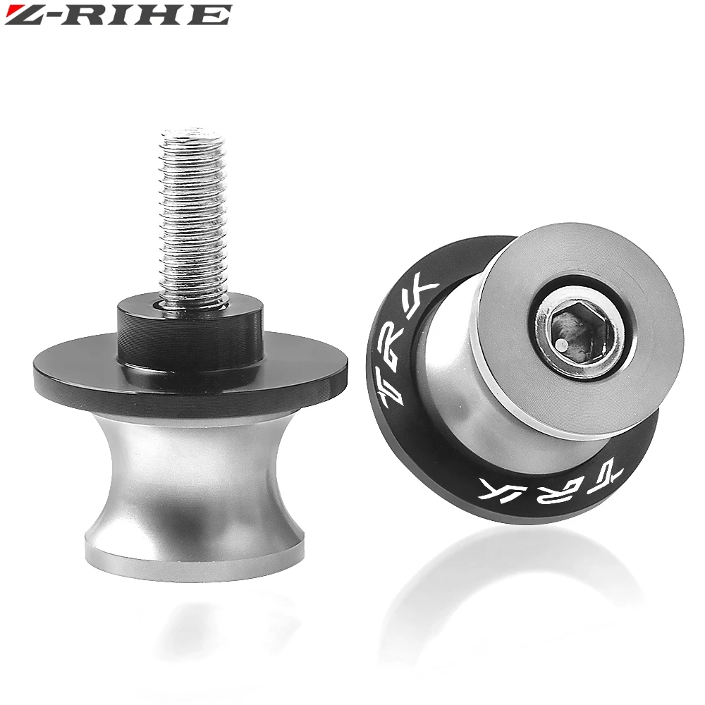 6mm Silver TRK Качественные болты M6 аксессуары для мотоциклов TRK502 маятник Катушки слайдер для Benelli TRK502 TRK 502 Jinpeng 502 - Цвет: 6mm Silver TRK