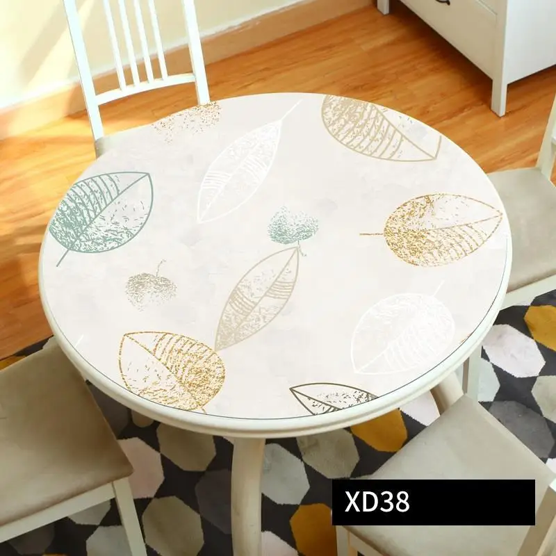 Скатерть Прозрачная пластиковая Mariage круглая Mantel Redondo Tafelkleed Rond Manteles Nappe ПВХ