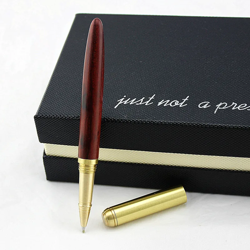 Роскошная металлическая + деревянная шариковая ручка для офиса|pen with|pen penpen gold |