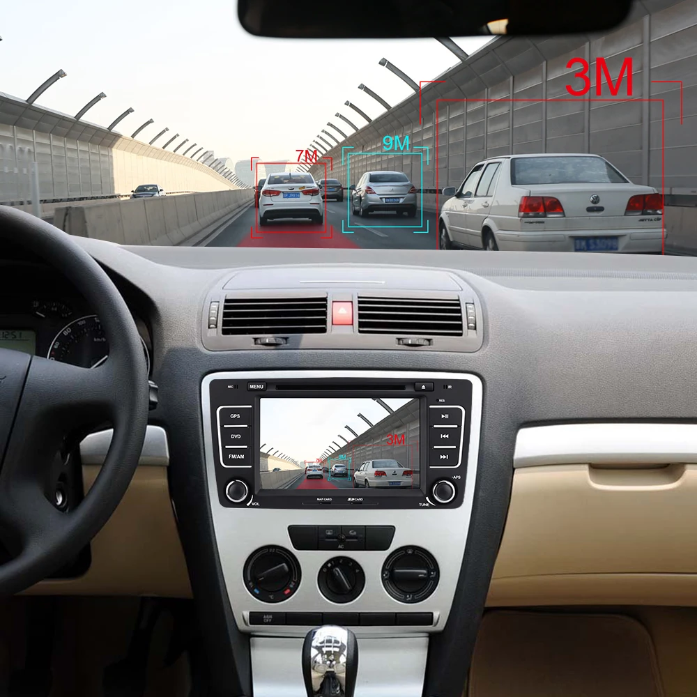 Isudar Android 9 Авторадио для SKODA/Octavia 2009-2013 Автомобильный мультимедийный плеер 2 Din DVD gps 4 ядра ram 2 Гб rom 16 Гб fm-радио