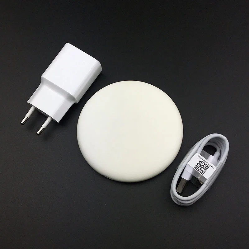 7.5w with EU set Xiao mi 20 Вт QI Беспроводное зарядное устройство быстрый зарядный адаптер питания для mi 9 mi x 2s huawei p30 iphone 11 pro max 8 X XS XR - Цвет: 7.5w with EU set