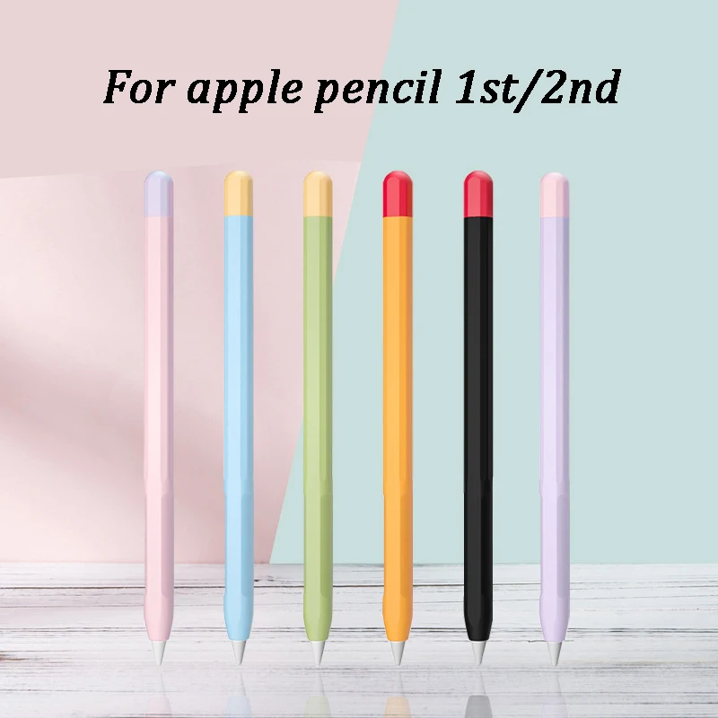 

For Apple Pencil 2 1st 2nd Case Pencils Case Touch Pad Stylus Pen Protective Cover Portable Pouch Si Case