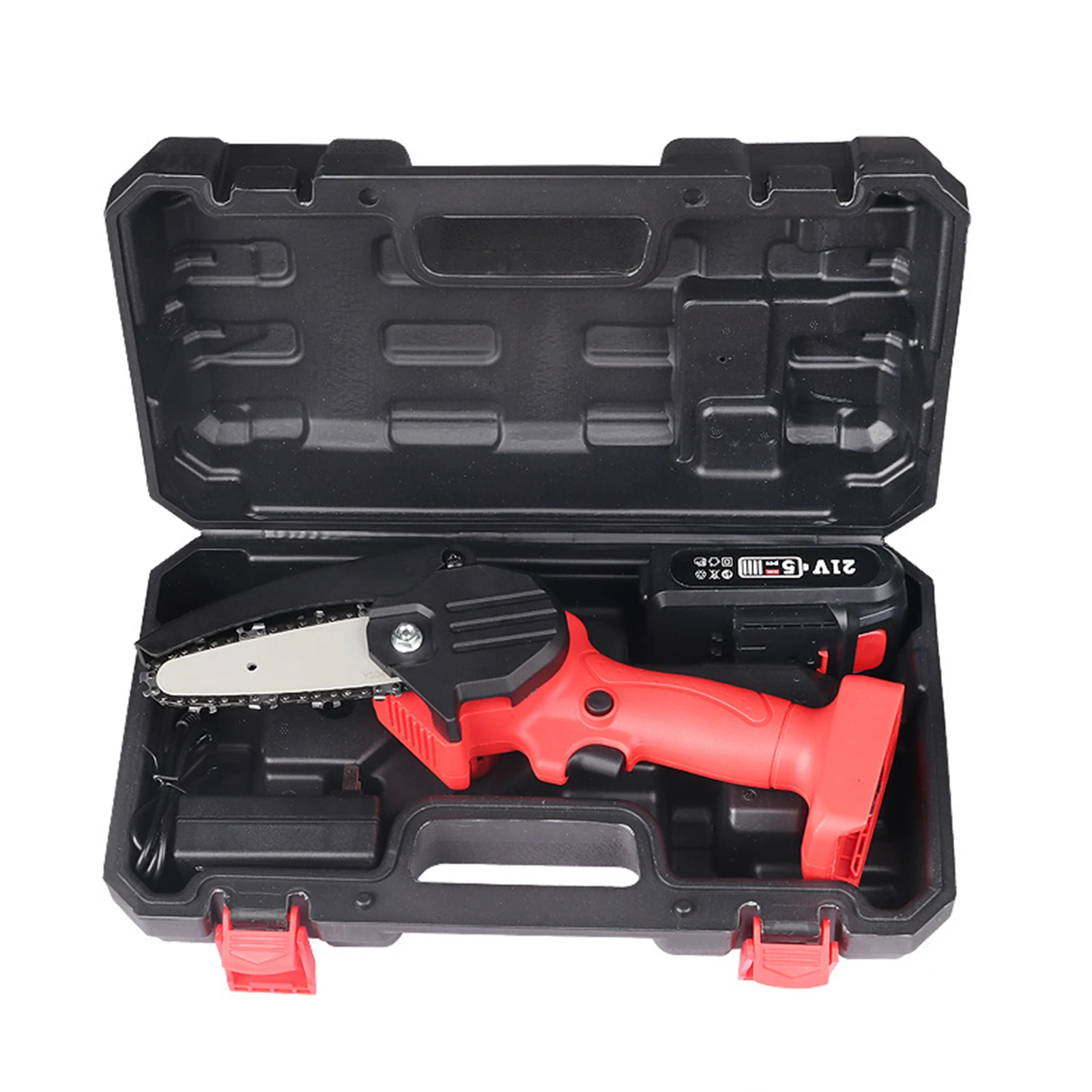 

Портативный, перезаряжаемый пила/Logging цепных пил Мощность цепная пила острые Ножи 21V5C Многофункциональный штепсельная вилка американского ...