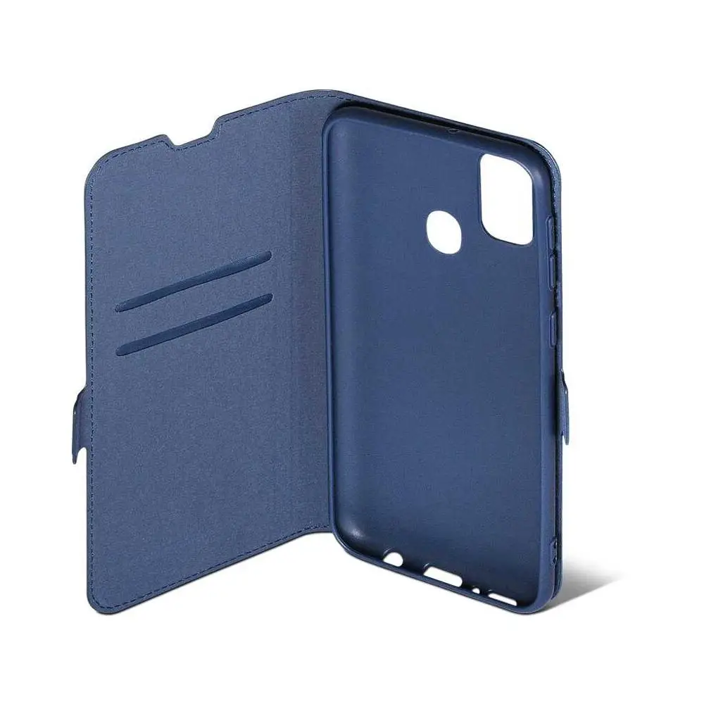 Чехол (флип-кейс) DF sFlip-63 для Samsung Galaxy M21/M30s синий (df sflip-63 (blue)) | Мобильные телефоны и