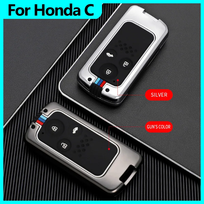 

New Keychain Car Key Cover Fob For Honda Civic Accord CRV Spirior Crosstour Scratch-resistant Protect Shell Car Accessories
