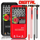 Цифровой умный мультиметр S10  S11 с цветным ЖК-дисплеем, 9999, цифровой постоянный ток, переменный ток, конденсатор напряжения, Ом, диод, NCV, Гц, тестер DMM