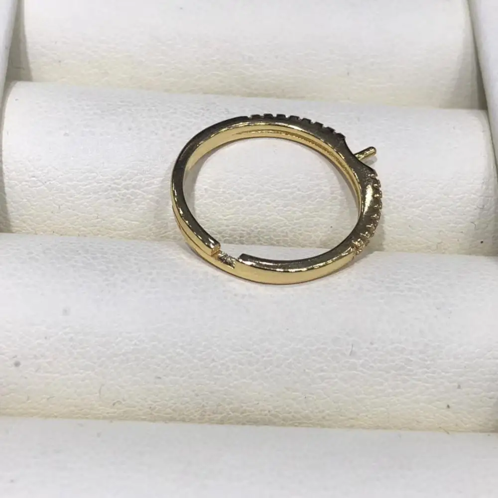 Высокое качество Шарм открытый Регулируемые Пустые Настройки кольца