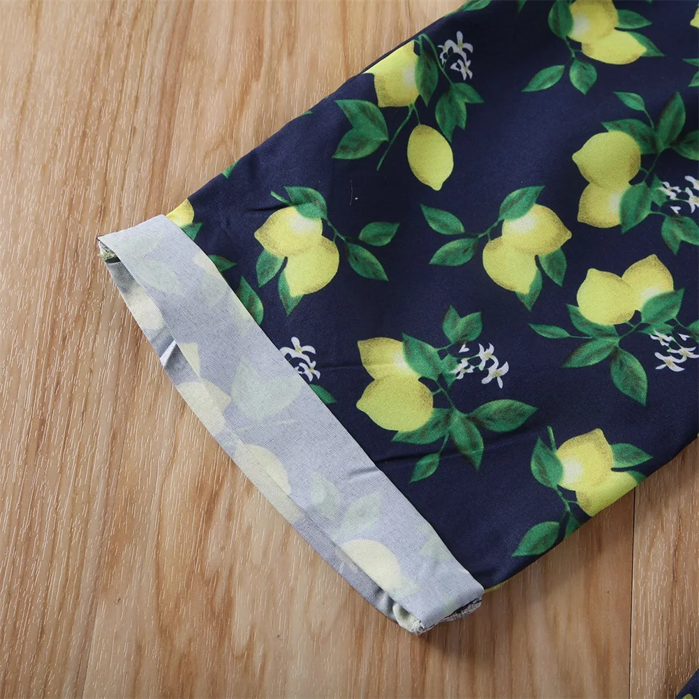 Летняя одежда для девочек 2020 года Детская яркая топ без рукавов + штаны с