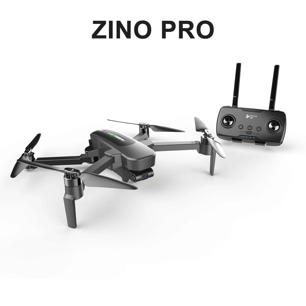 В наличии Hubsan ZINO PRO GPS 5 8G 4KM Складная рукоятка FPV с камерой 4K UHD 3-осевой карданный