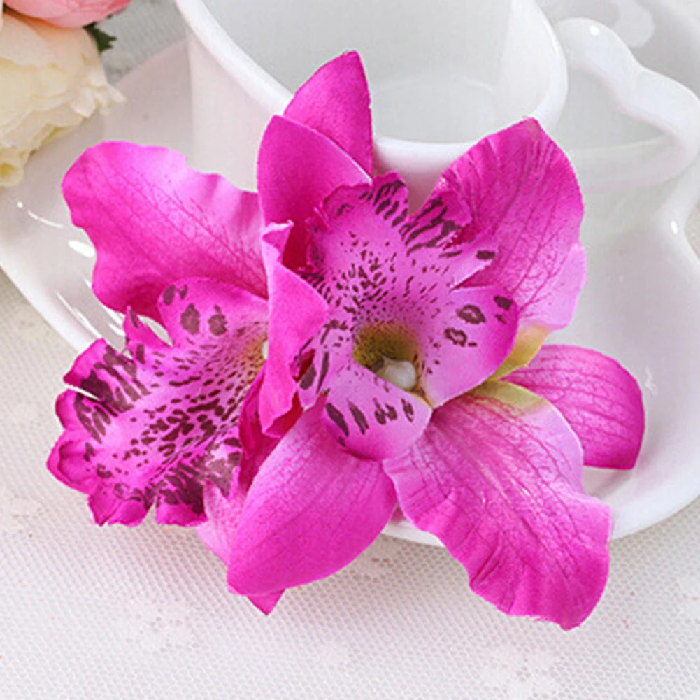 

Заколки для волос в богемном стиле, свадебные украшения, 6 цветов, Орхидея, пион