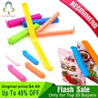 Пластиковые зажимы для упаковки пищевых продуктов, 30 шт, 7 см + 10 шт, 11 см