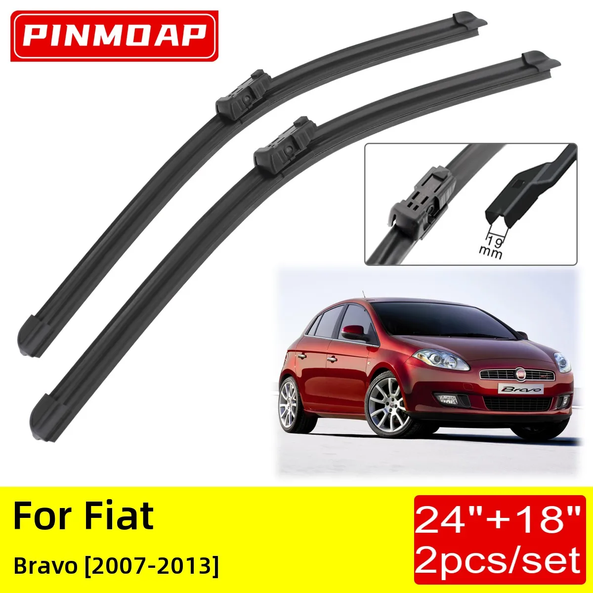

Щетки стеклоочистителя для Fiat Bravo 2007 2008 2009 2010 2011 2012 2013