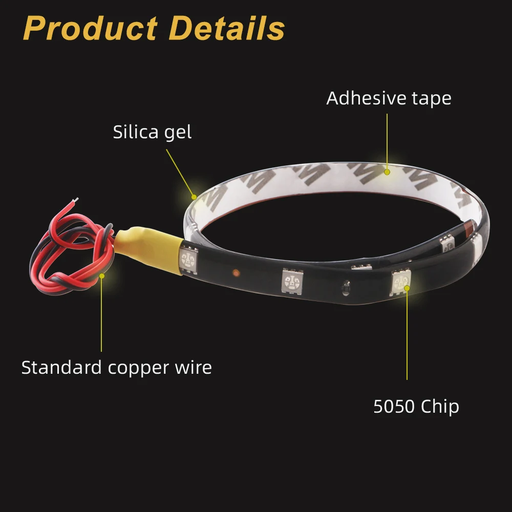 Неоновая Гибкая светодиодная ленсветильник декоративное освещение для салона