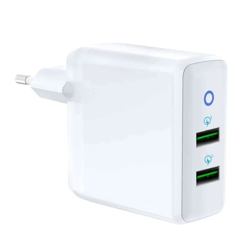 36 вт универсальное USB зарядное устройство портативное Dual QC 3 0 адаптер для