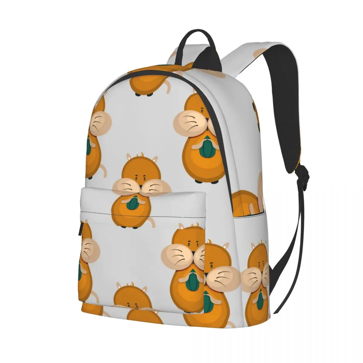 

Школьный рюкзак, сумка для книг, милый рюкзак для хомяка с семян подсолнуха, школьный рюкзак для девочки-подсолнуха