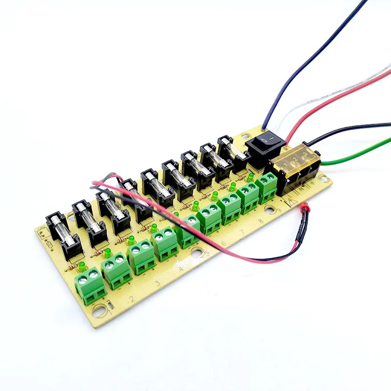 Клеммная колодка для распределения электроэнергии 5 В 12 24 постоянного тока