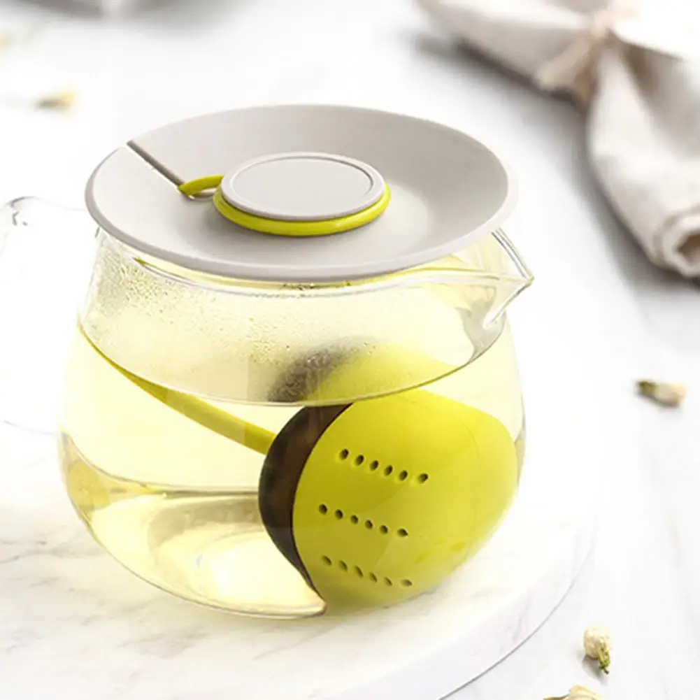 Практичный силиконовый ситечко для заварки чая травяной фильтр специй