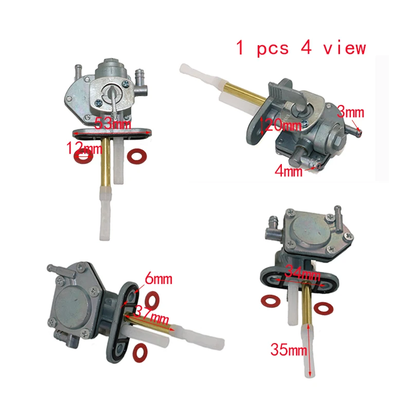 Переключатель топливного клапана для мотоцикла несколько типов скутера