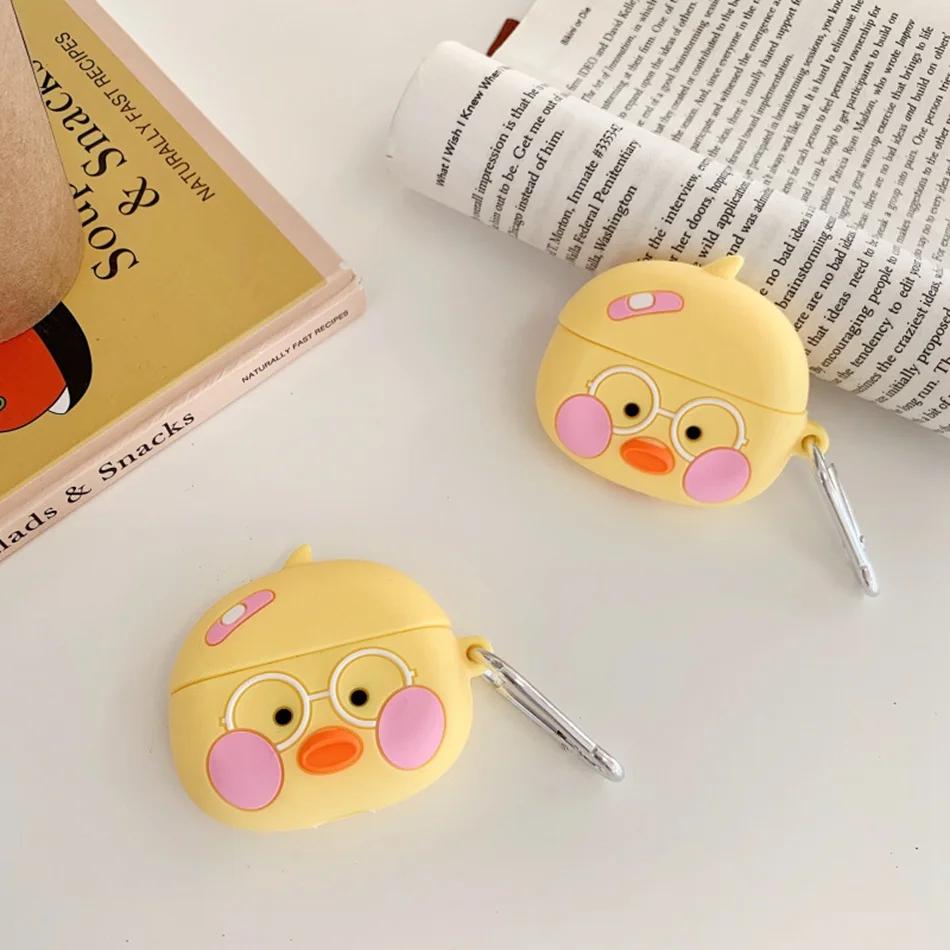 3D чехол для наушников для Airpods Pro Чехол Силиконовый Медведь Кролик поросенок Мультяшные наушники/Earpods чехол для Apple Air pods Pro 3 чехол кошка
