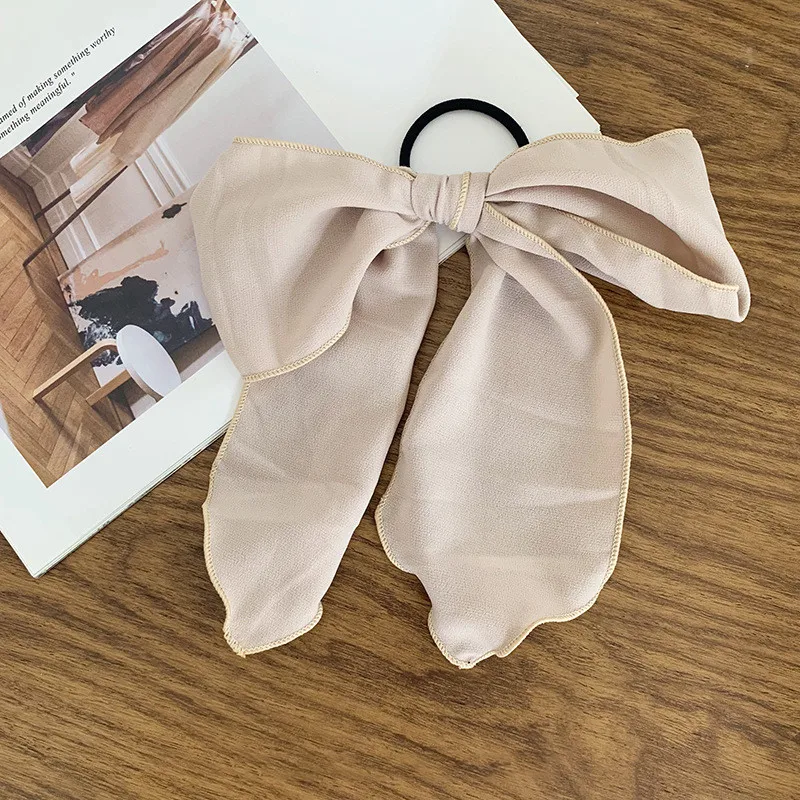 Бесплатная доставка модные женские одноцветные ленты с бантом заколки для волос