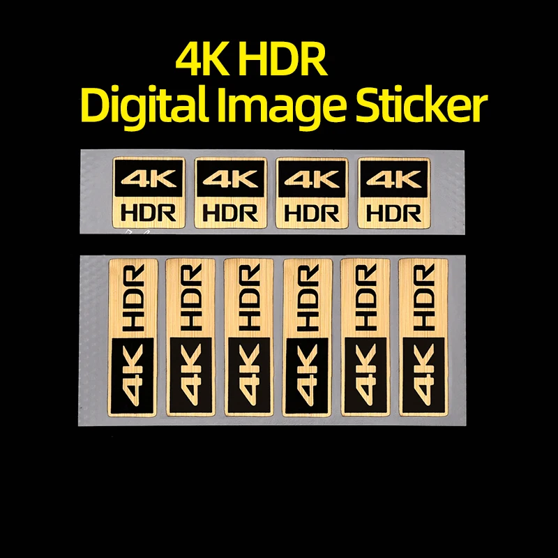 4K HDR Маленькая золотая этикетка HD 8K Цифровой видеоплеер Дисплеи ...