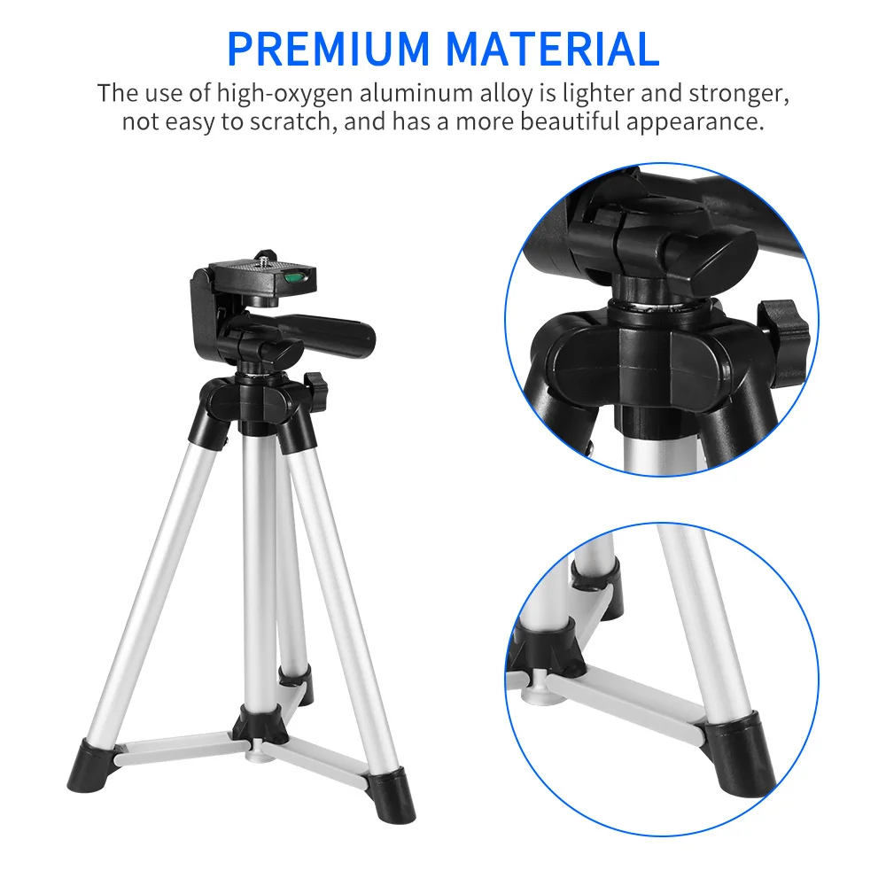 Кольцевой светильник со штативом LED лампа для фотографии телефона видео мини