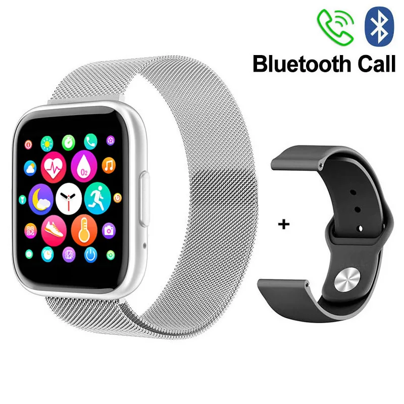 Смарт часы T99S с сенсорным экраном HD Bluetooth пульсометром и тонометром|Смарт-часы| |