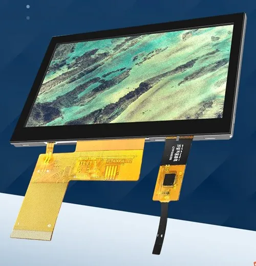 IPS 4 3 дюйма 16 7 М 40PIN HD TFT LCD емкостный сенсорный экран COG ST7262 FT5436 контроллер 800*480 RGB 24Bit