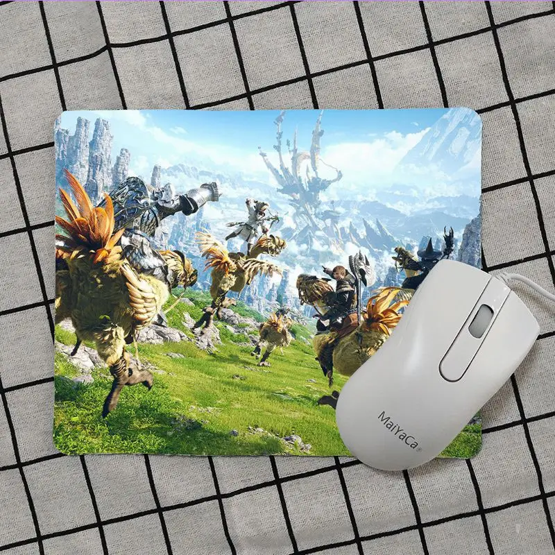 Maiya Высокое качество FINAL FANTASY 14 силиконовый коврик для мышки игра Топ продаж подставка под руку мышь