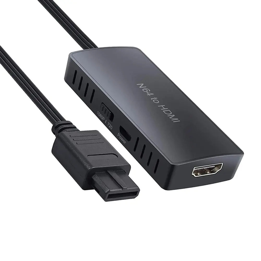 

Совместимый с N64 и Hdmi преобразователь с поддержкой 16:9 и 4:3, HDMI-совместимый кабель для N64 и Super SNES и NGC