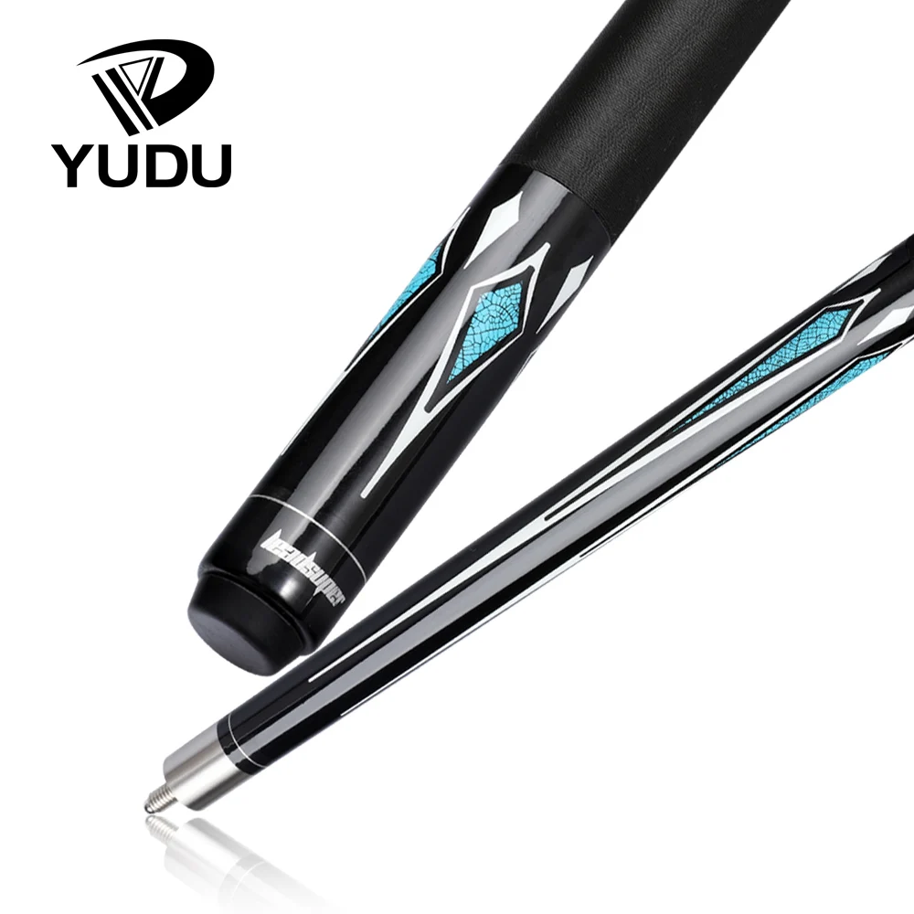 YUDU HW-1 Billiard Pool Cue Stick Kit 13mm Tips Professional High Quality Maple Billar Cue Black 8 Nine Ball China 2019