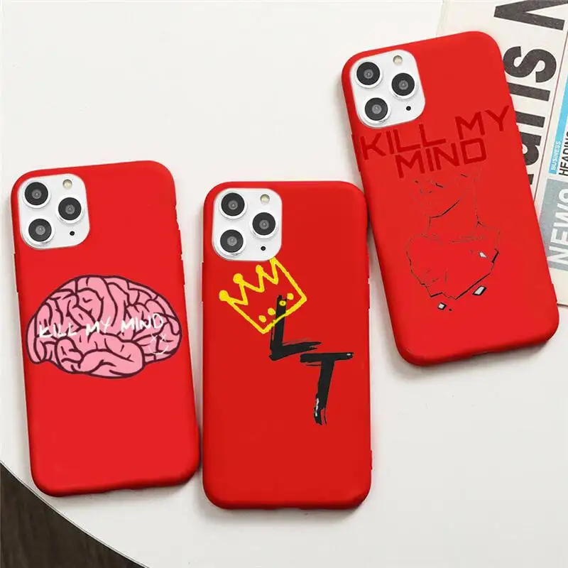 

Louis Tomlinson One Direction Phone Case For IPhone 6 6s 7 8 Plus X Xs Xr Xsmax 11 12 Pro Promax 12mini Candy Red Silicone Cover