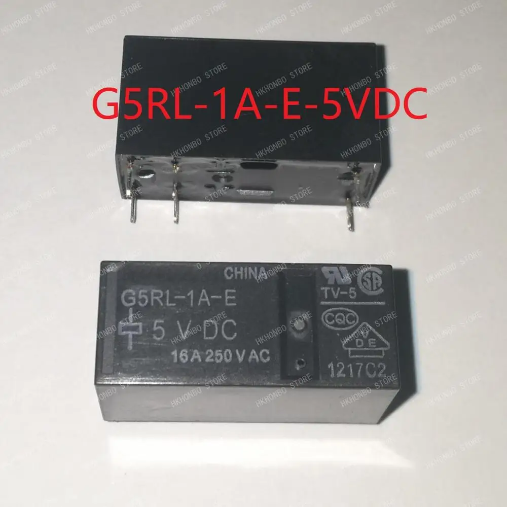 100% новым реле G5RL-1-12V 24V G5RL-1-E-5VDC 12VDC 24VDC G5RL-1A-E-DC5 DC12 DC24 | Строительство и ремонт