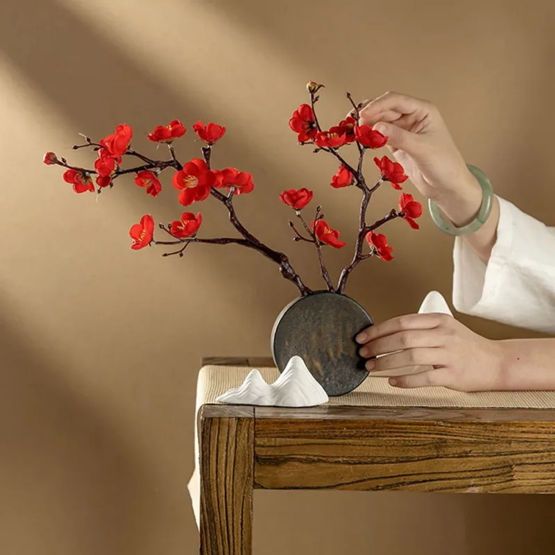 

Artificial Flowers Plum Blossom Fake Flower Branch Flower Arrangement Art Home Living Room Decoration