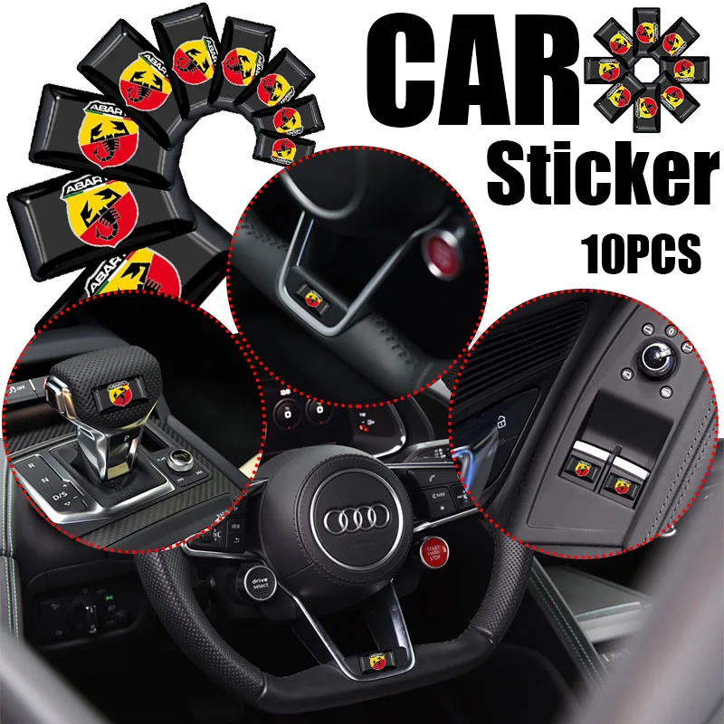 

Car Whole Body Logo Personalized Stickers Car Decorations for Fiat Abarth 500 Punto Stilo Ducato Palio Pondo Tipo Viaggio Tools