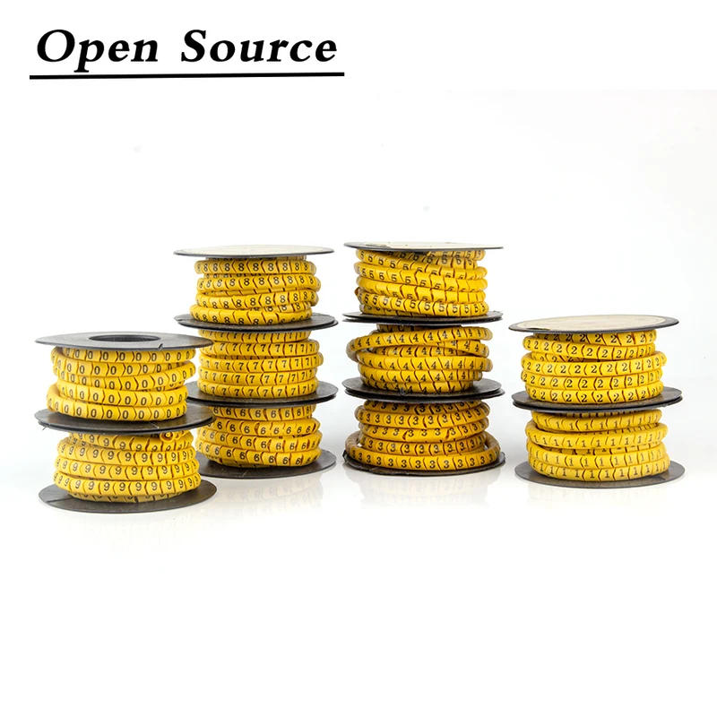 1 объемный кабель маркеры с буквами и цифрами для детей от 0 до 9 наложения