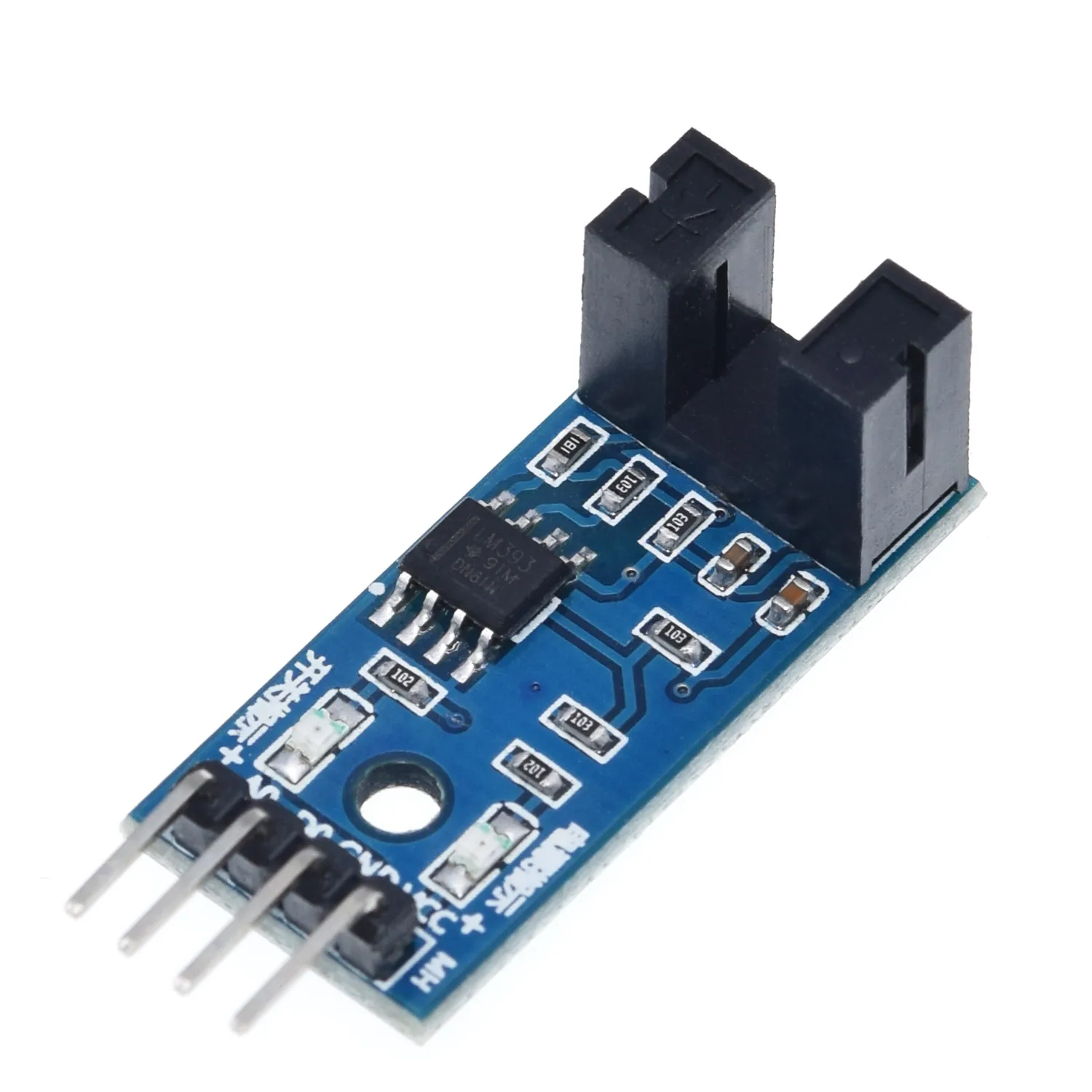 4-контактный модуль инфракрасного датчика скорости TZT F249 для Arduino/51/AVR/PIC 3 3-5 В |
