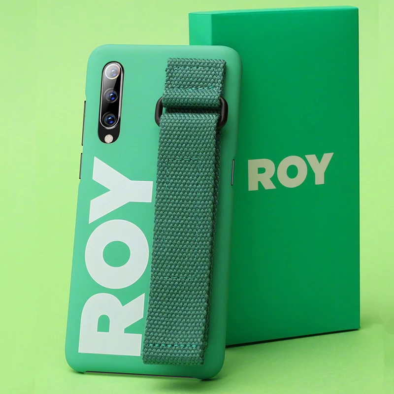 Официальный жесткий чехол из поликарбоната для xiaomi redmi note 8 pro ремешок на запястье