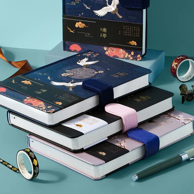 Блокнот в китайском антикварном стиле креативный дневник твердой обложке