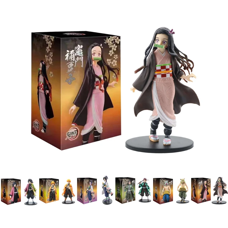 Фигурка Kimetsu no Yaiba 16 см фигурка агатсума Zenitsu танджиро незуко аниме экшн-фигурка