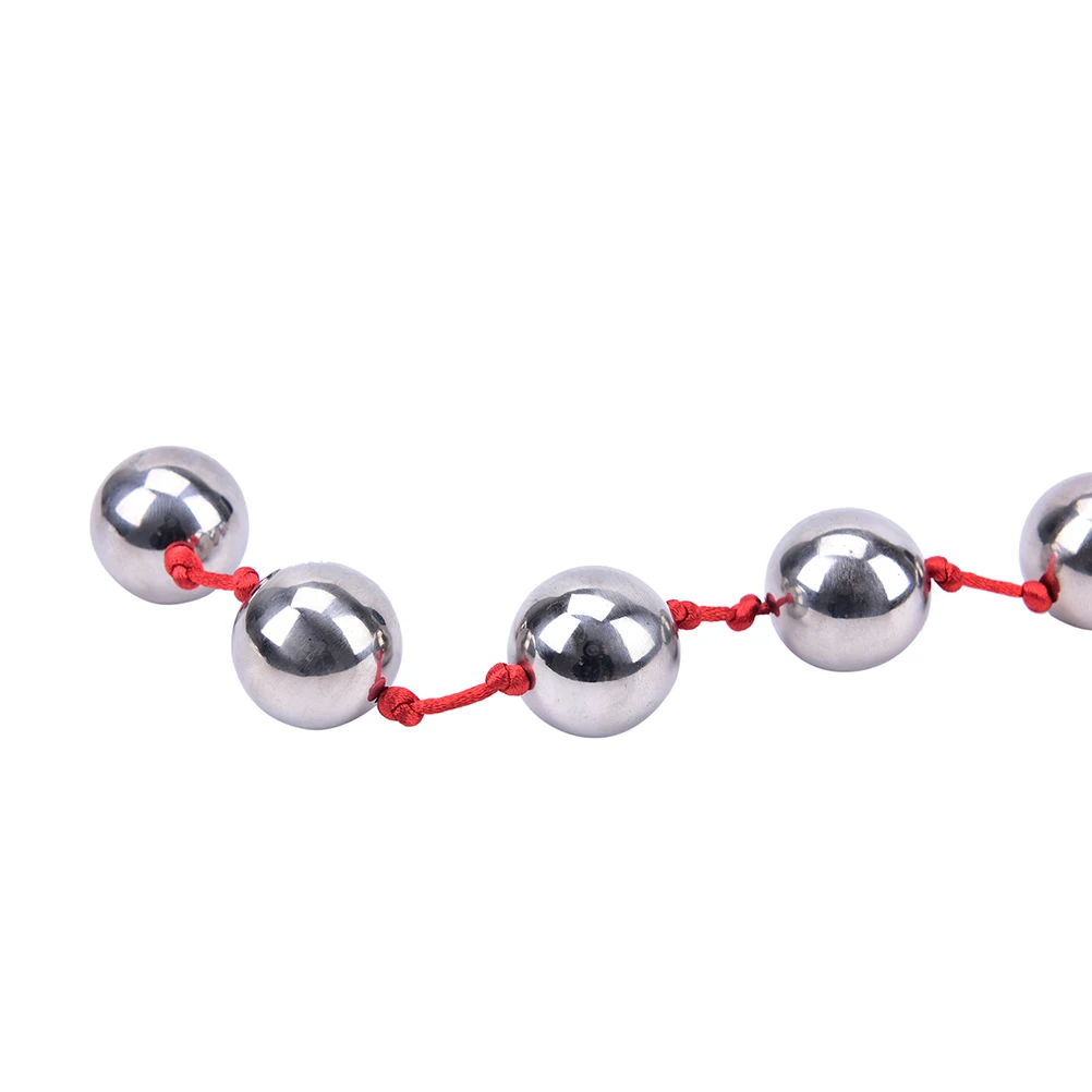 5 бусин металлический Кегель шарик Вагина Упражнение киска мышцы подтягивание