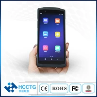nfc portable touch handle mobile emv android pda card redaer pos terminal hcc cs20