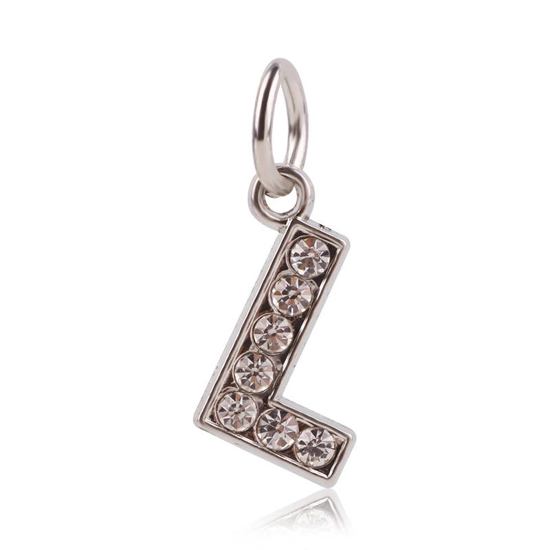 

Fit Original Pandora Charms Bracelet Silver Colour Initial Alphabet Letter A-Z Beads Jewelry For Bracelets And Necklaces 2020