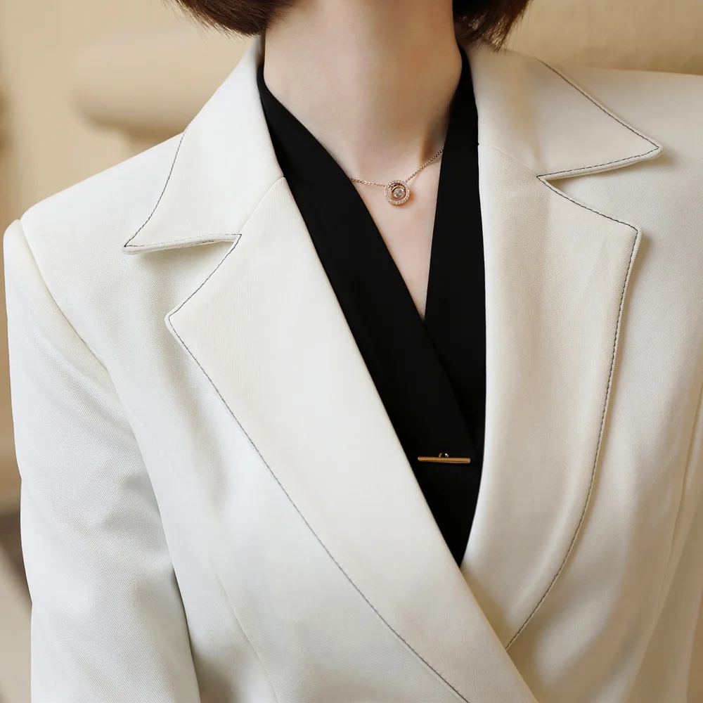 Женская юбка блейзер костюм с оборками на талии тонкая куртка + плюс размер