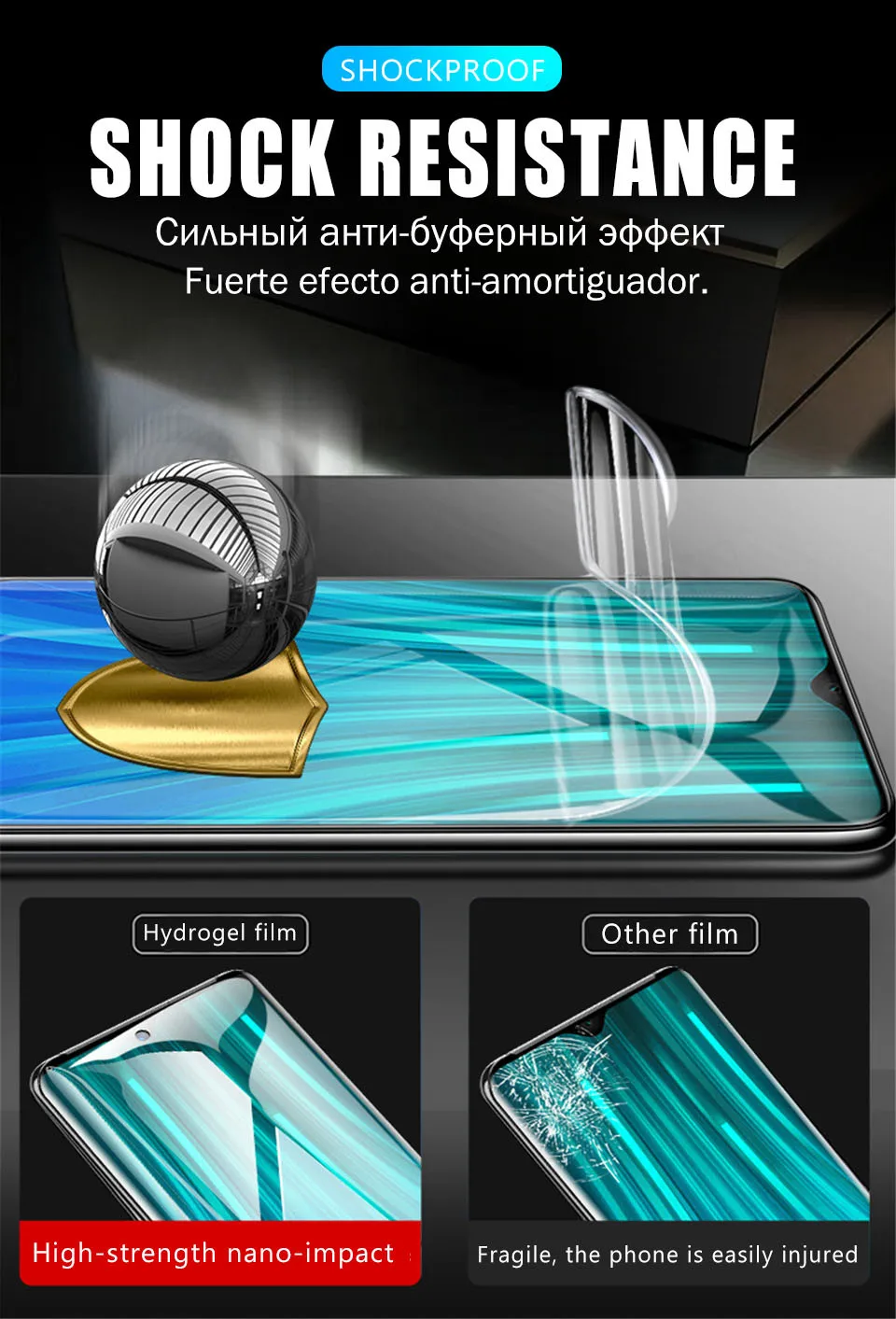 35D полное покрытие Гидрогелевая пленка для Xiaomi Redmi Note 5 6 10 7 8T 8 Pro Защита экрана для Redmi 9T 8A 7A 6A мягкая пленка не стекло