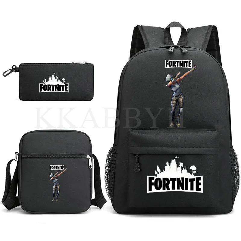 Фото Рюкзак Fortnites для мужчин и женщин, дорожная сумка для студентов и подростков, для девочек и мальчиков №3