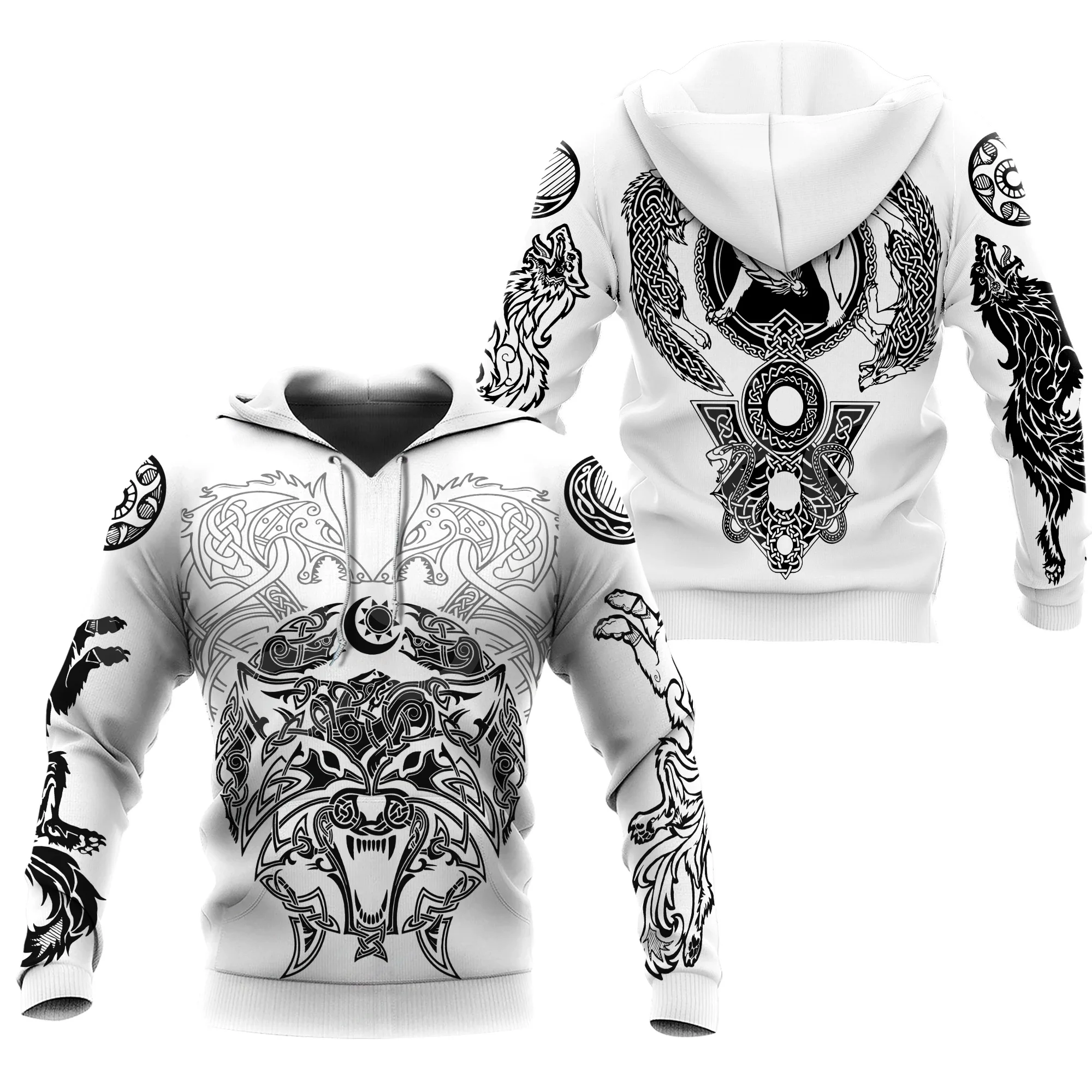 

Tessffel Vikings God Viking Warrior Odin Tattool Harajuku NewFashion Tracksuit 3DPrint Streetwear Pullover Hoodies Men/Women C4