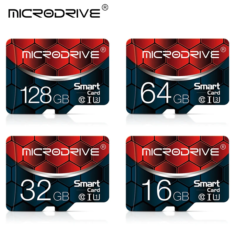 

Micro SD карта памяти, класс 10, 16 ГБ, 32 ГБ, 64 ГБ, 128 ГБ, 256 ГБ