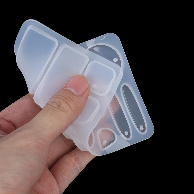 

Earrings Dangler Casting Silicone Mould DIY Crafts Jewelry Pendant Making Tools Crystal Epoxy Resin Mold